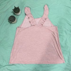 🌟 Ruffled Racerback Workout Top